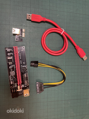 Кабель Riser PCI-E VER009S (фото #1)