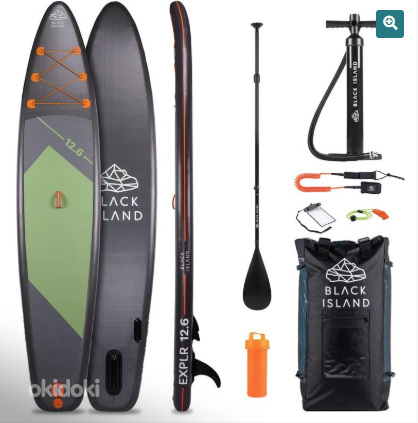 Black Island EXPLR SUP 12'6 full package