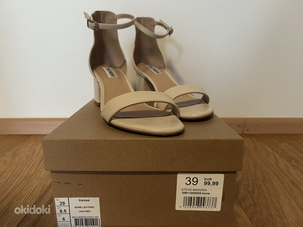 Steve Madden kontsaga kingad, sandaalid, nahast kingad