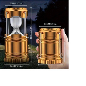 Päikeseenergia LED matkalatern (3 foto / 7)