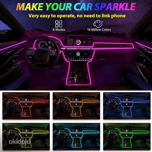 LED-ribavalgusti RGB USB-ambient+APP Control 5m