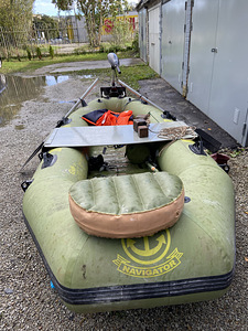 Kummipaat NAVIGATOR 2 Komplektiga tuleb kaasa kõik mis pildi (2 foto / 10)