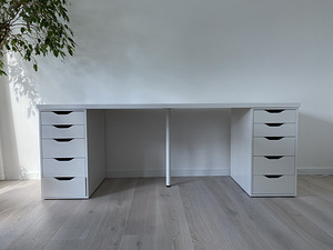 Ikea ALEX/LAGKAPTEN kirjutuslaud, 200x60 (1 foto / 4)