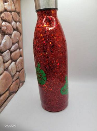 Рождественские тематические бутылки для питья (фото #7)