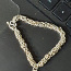 Серебряная 925 женская цепочка, браслет (фото #2)