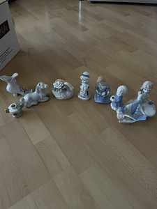 Portselanfiguurid (6 foto / 9)
