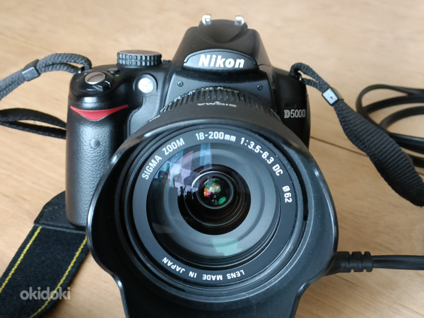 Nikon D5000+Sigma DC18-200