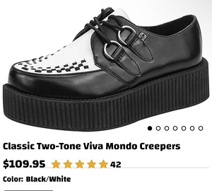 TUK creepers 42 size (2 foto / 2)