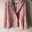 Розовый твидовый пиджак (фото #2)