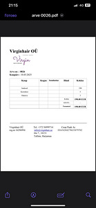 Laste Slaavi juuksed virginhair 55cm ribad (3 foto / 4)