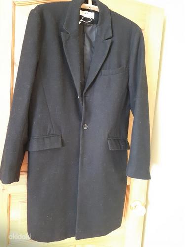 Продается мужское пальто , размер L, 52, черного цвета. (фото #1)