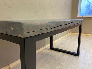 Loft stiilis köögilaud (6 foto / 9)