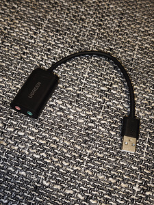 USB External Sound Card lihtne microphone aux jack (1 foto / 1)