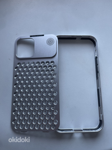 iPhone 12 Pro kaitse ümbris alumiinium hõbe