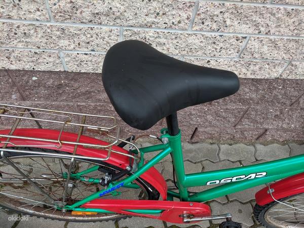 Roheline jalgratas Oscar. Зелёный велосипед Oscar (фото #4)