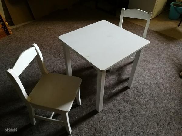 Laste laud ja 2 tooli (foto #4)
