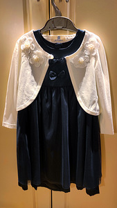 Elegantne kleit 3-4 aastaks (5 foto / 8)
