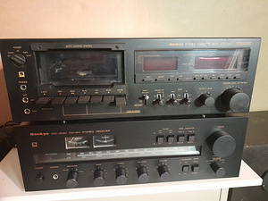 Ressiiver Sankyo SRC-4040, kasettdekk STD-2500 (3 foto / 3)
