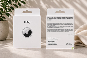 Apple AirTag 1 Pack,koopia + Leather Keychain (FREE Gift) (1 foto / 4)