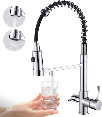 MOGFCT Filtered Kitchen Sink, Spring Tap, Drinking Water Pur