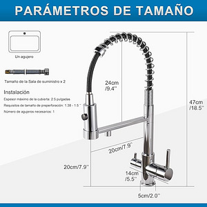 MOGFCT Filtered Kitchen Sink, Spring Tap, Drinking Water Pur (4 foto / 5)