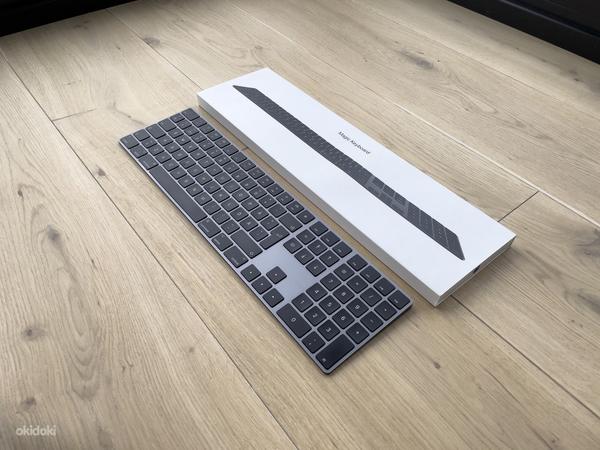 Apple Magic Keyboard SWE, must - Juhtmevaba klaviatuur (foto #2)