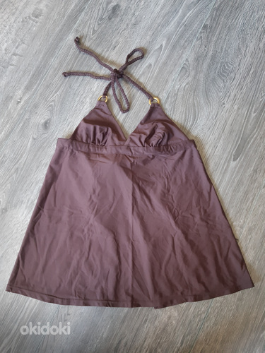 UUS! H&M tumepruun rannatopp