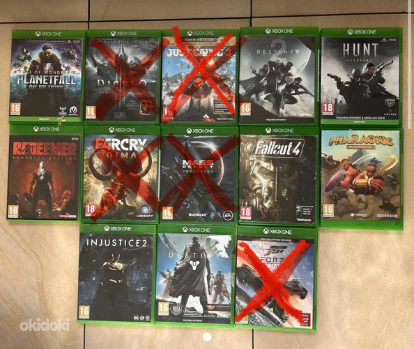 Xbox One mängud (фото #1)