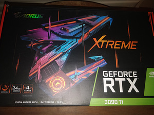 AORUS GeForce RTX 3090 Ti XTREME WATERFORCE 24G (1 фото из 5)