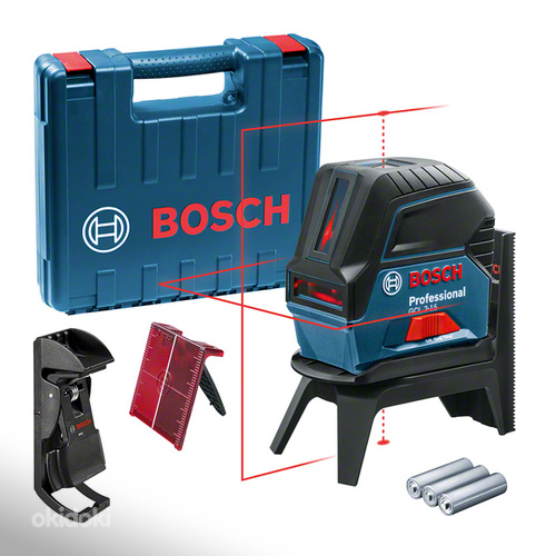 Bosch Professional перекрестный лазер (фото #1)