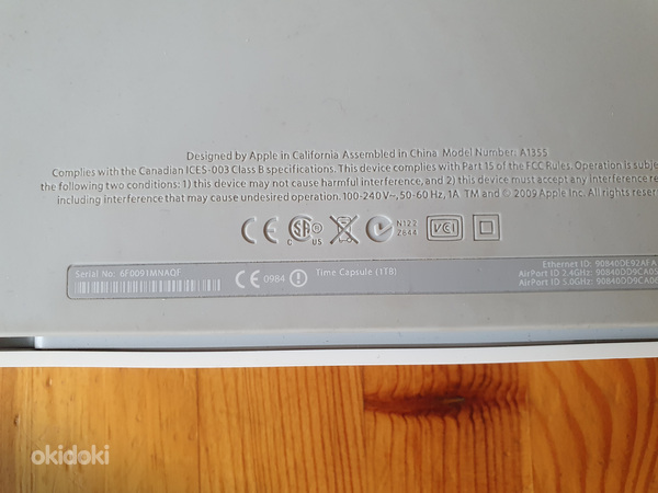 Apple AirPort Time Capsule A1355 1TB (foto #2)