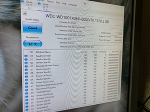 WD Black WD1001X06X SSHD 120GB SSD 1TB HDD (3 foto / 3)