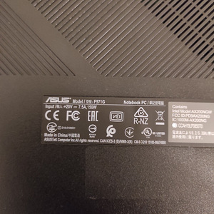 Kasutatud heas korras sülearvuti Asus 750GT (5 foto / 5)