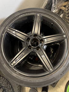 Диски и шины Mercedes (4 фото из 6)