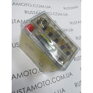 Акумулятор "Cycle Battery" 9А Гелевий жовтий/червоний ВИСОКИ