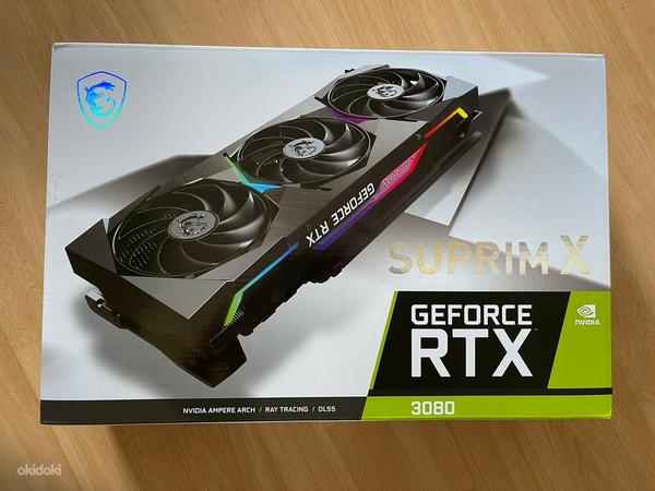 MSI GeForce RTX 3080 SUPRIM X (foto #1)