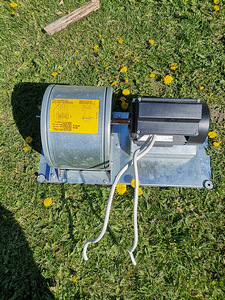 Grundfos mootor koos ventilaatoriga (1 foto / 4)