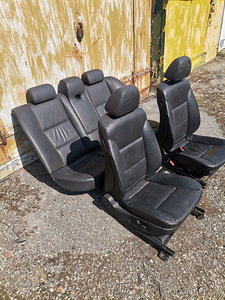 BMW e 60 кожаный салон (5 фото из 10)