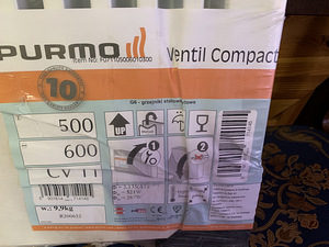 Purmo радиатор 600×500 (1 foto / 2)