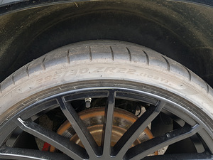 22" 5x112 valuveljed+rehvid musta värvi 2x295/30 ja 2x255/35 (7 foto / 8)