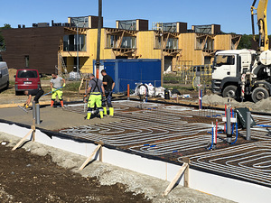 Plaatvundament. (3 foto / 5)