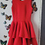 Красное красивое платье (фото #2)