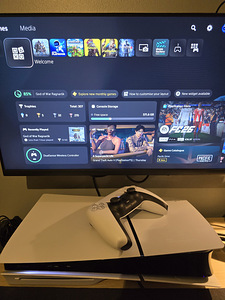 Playstation 5 Slim Disc немного использованный. (2 фото из 3)