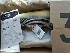 Adidas Yeezy 350V2 Zebra 10.5US/10UK/44⅔EUR 100% ORIGINAL (4 foto / 6)