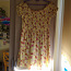 Желтое платье с цветочным принтом на лето (фото #1)