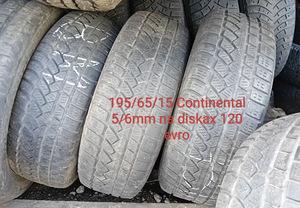 Шины 195/65/15 Continental 5-6mm (1 фото из 1)