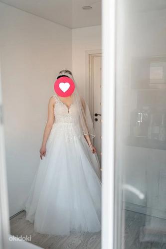 Свадебное платье + фата (фото #2)