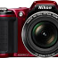 Korralik Nikon Coolpix L810, 16MP, 26x zoom, 32GB, kott (фото #1)