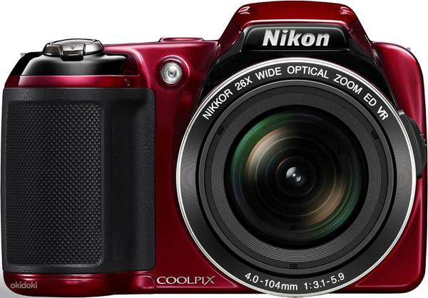Korralik Nikon Coolpix L810, 16MP, 26x zoom, 32GB, kott (foto #1)
