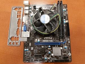 Продам combo i5-4570+мат.плата+ 8gb ddr3 +cpu fan (1 фото из 3)